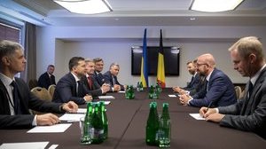 Зеленский встретился с премьер-министром Бельгии