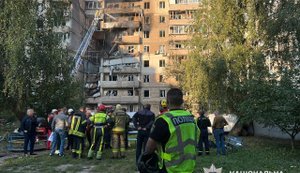 32-летняя женщина и ее двухмесячный сын погибли из-за атаки РФ на Киев, - Нацполиция. ФОТОрепортаж