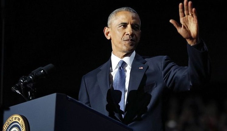Obama bids emotional farewell to Americans. VIDEO