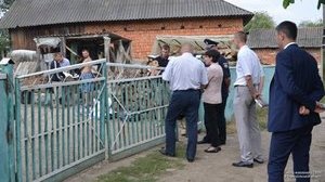 National Police Chief Dekanoidze visits site of Ternopil policemen's death and families of killed officers. PHOTOS+VIDEO