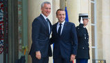 Macron, Stoltenberg discuss security situation in Ukraine ahead of NATO summit
