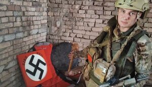 During liquidation of propagandist Luchin near Krasnohorivka, fighters of 79th SAB used cluster munitions. VIDEO