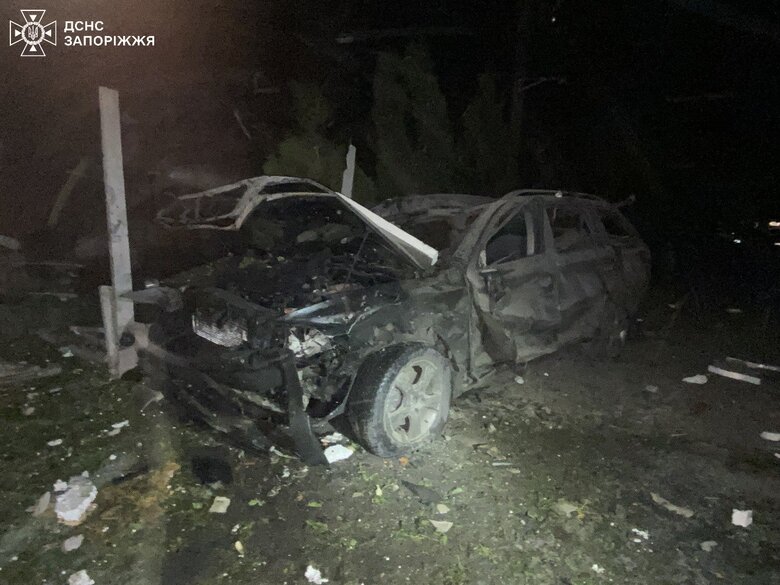 Російський удар КАБ по Запоріжжю 25 вересня: фото наслідків