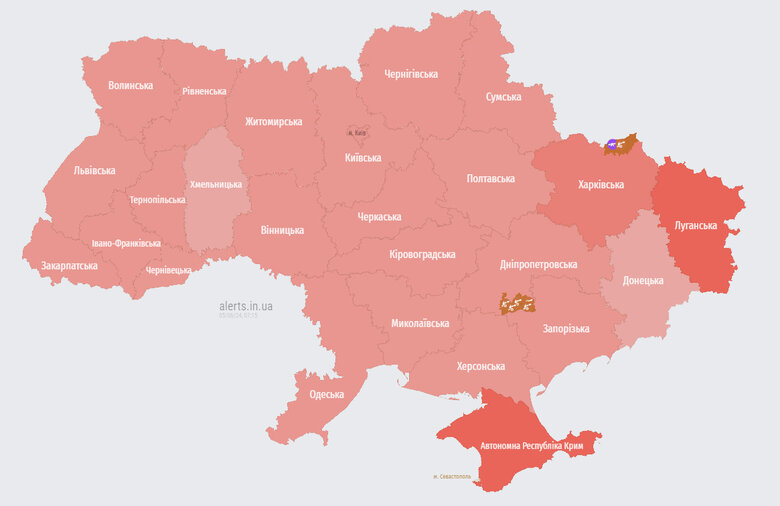 Тривога зранку 5 червня