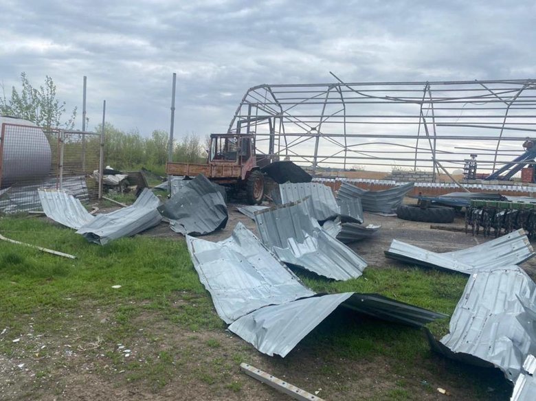 В Днепропетровской области россияне попали ракетой в пустые склады, - ОВА 02