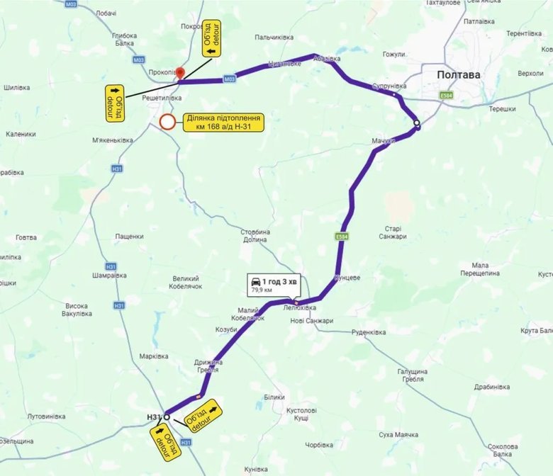 Подтопления в Ровенской области