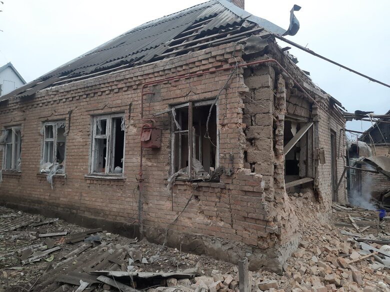 Ruscists hit Nikopol with artillery, one person killed, one wounded 01