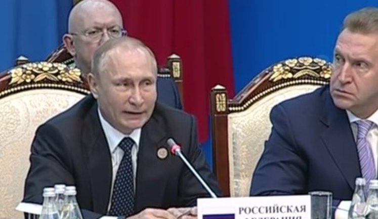 Голова української делегації на саміті СНД Дорошенко змусив Путіна виправдовуватися за окупацію Криму. ВІДЕО