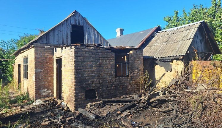 Night in Dnipropetrovsk region: ruscists shelled two districts, fires broke out