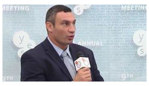 Klitschko's Speech at Yalta Conference. Funny VIDEO