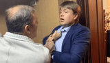 Ex-MP Liashko served with notice of suspicion of beating Verkhovna Rada’s Energy Committee Chair Herus at Boryspil airport. VIDEO