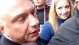 Депутаты, журналисты, муж и дочь Тимошенко пытаются попасть в Печерский суд сквозь милицейские заслоны. ВИДЕО.