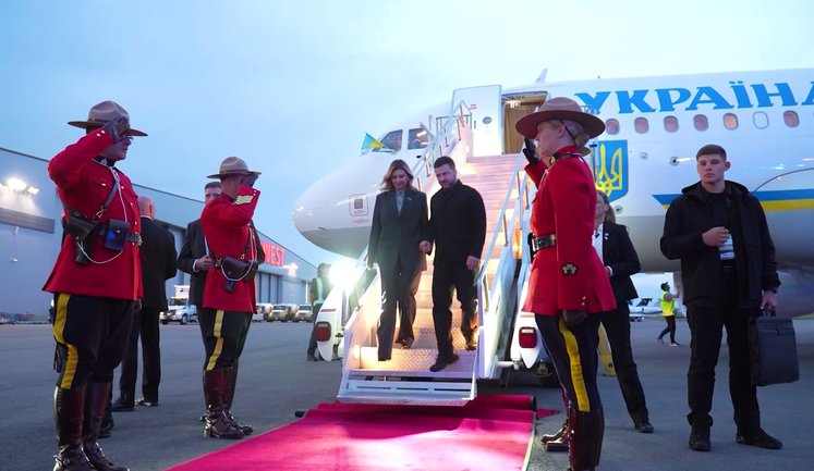 Main focus of visit to Canada is defence of Ukraine’s airspace and preparations for winter, - Zelenskyy. VIDEO