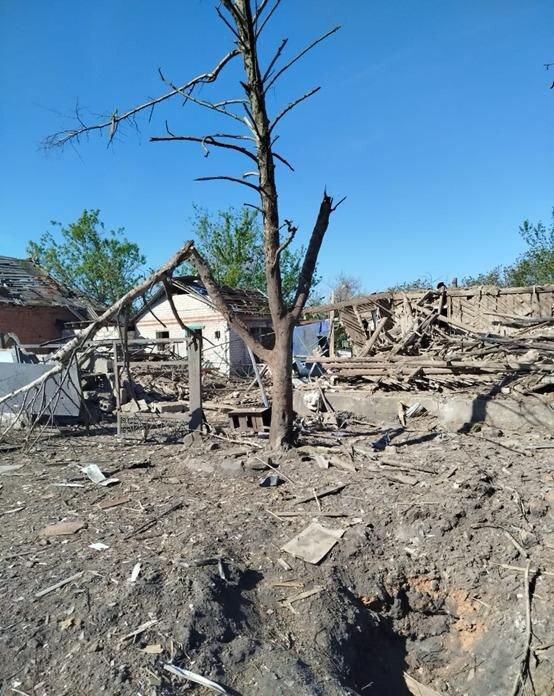Consequences of shelling in Donetsk region