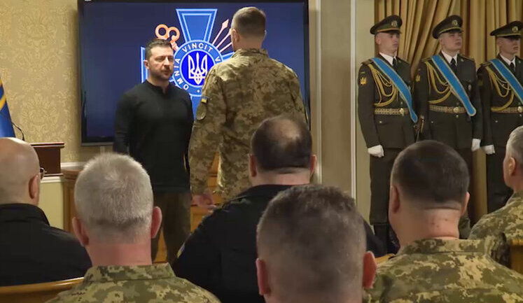 Zelenskyy congratulated employees of Foreign Intelligence Service: We need more destruction of Russian military targets. VIDEO
