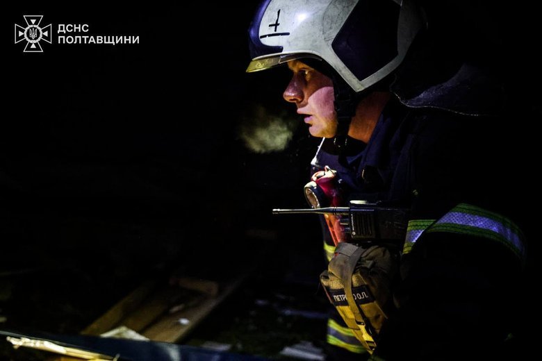 Ворог ударив дронами по Полтавщині