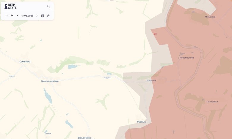 Ворог просунувся у Марковому