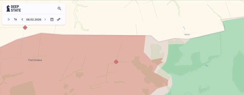 DeepState: российские войска продвинулись в пяти населенных пунктах