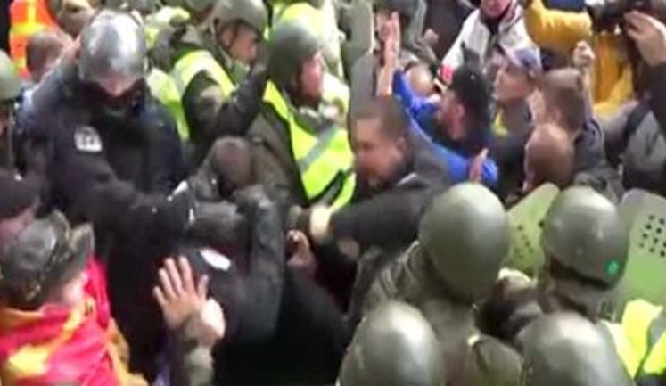 Court arrests Oliinyk, who was involved in attack on police officer near Rada on Oct. 17, - Herashchenko. VIDEO