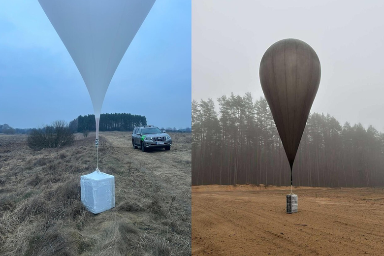 Литва перехопила вісім повітряних куль і дрон із Білорусі