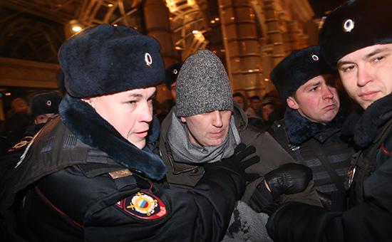 задержание навальный