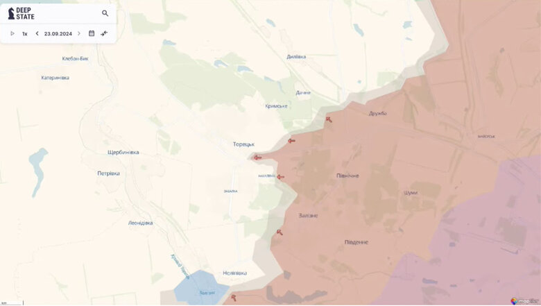 Обстановка в районі Торецька 23 09
