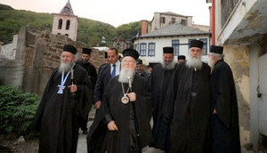 Mt Athos monks stand by Patriarch Bartholomew regarding "Ukrainian issue"