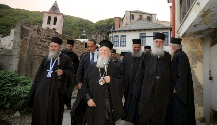 Mt Athos monks stand by Patriarch Bartholomew regarding "Ukrainian issue"
