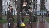 Во время ежедневного утреннего церемониала в Министерстве обороны почтили погибших украинских героев. ВИДЕО+ФОТОрепортаж