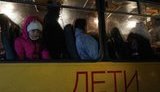 Вывезенные в РФ жители оккупированного Донбасса двое суток остаются в автобусах, потому что места временного размещения закрыты, - Денисова. ФОТОрепортаж