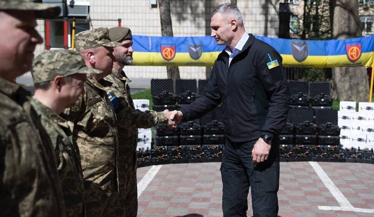 112th Territorial Defense Brigade receives over 1,800 drones from Kyiv community – Klytschko. PHOTO