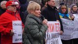 "Руки геть від бійців та волонтерів": у Дніпрі відбулася акція на захист підозрюваних у вбивстві Шеремета. ФОТО