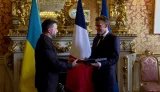 Зеленский и Макрон