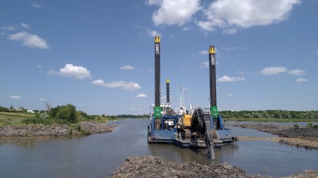 Нибулон построил новый речной терминал в Запорожской области 07