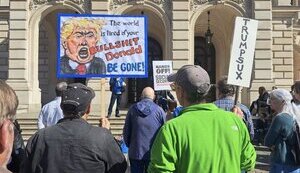 Протести проти Трампа у Європі