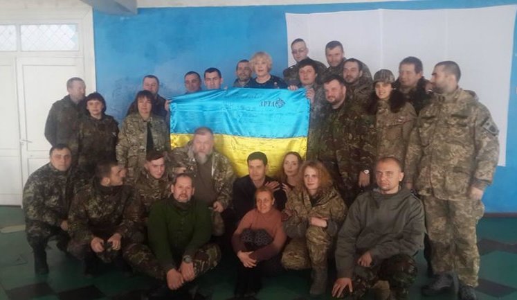 Народная артистка СССР, Герой Украины Ада Роговцева посетила базу "Правого сектора": " Слава Героям! Слава Україні!". ФОТОрепортаж+ВИДЕО