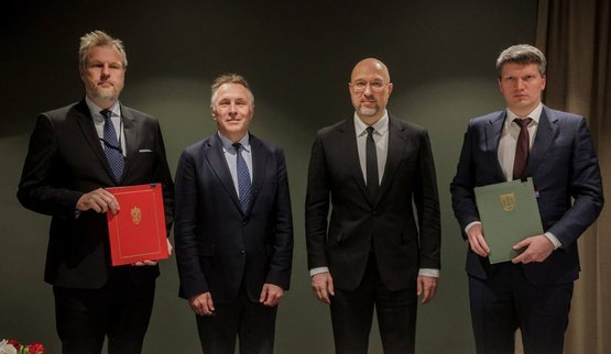 Шмигаль зустрівся з міністром оборони Норвегії Сандвіком