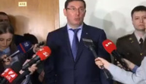 Бакулин ключевой свидетель в деле о "буровых установках", - Луценко