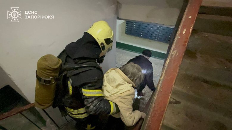 Запоріжжя після дронової атаки