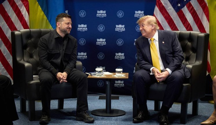 Зеленський про зустріч із Трампом: Розраховую, що команди оперативно опрацюють усе, що було обговорено. ФОТОрепортаж
