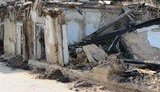 Как к приезду Азарова в центре Полтавы маскировали руины. ФОТОрепортаж