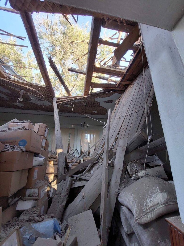 В результате обстрела Орехова Запорожской области ранены восемь мирных жителей, - ОВА 03 В результате обстрела Орехова Запорожской области ранены восемь мирных жителей, - ОВА 03