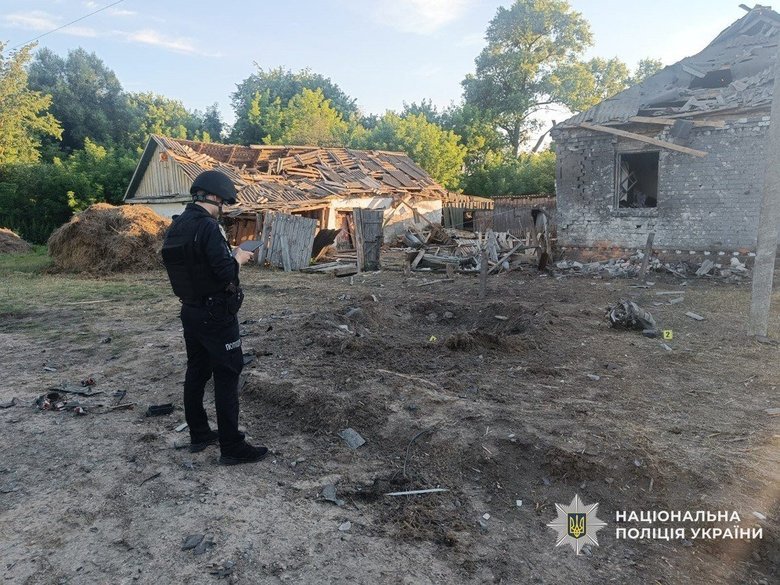 Shelling of the Chernihiv region