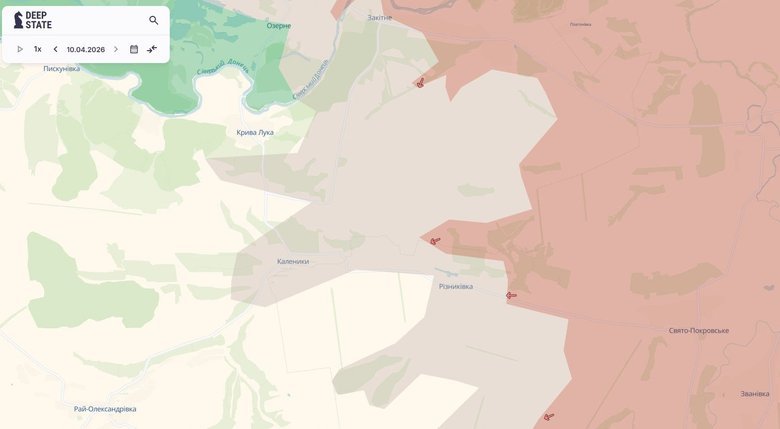Ворог просунувся поблизу Різниківки