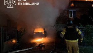 Consequences of "shahed" attack on Lviv region: fires broke out. VIDEO&PHOTOS