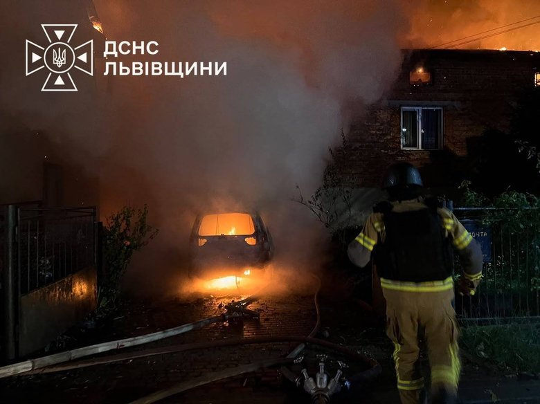 Шахеди атакували Львівщину 13 жовтня