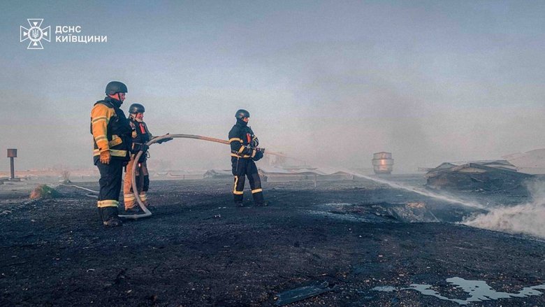 Обстріл Київщини