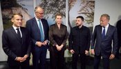 Зеленський з лідерами Європи
