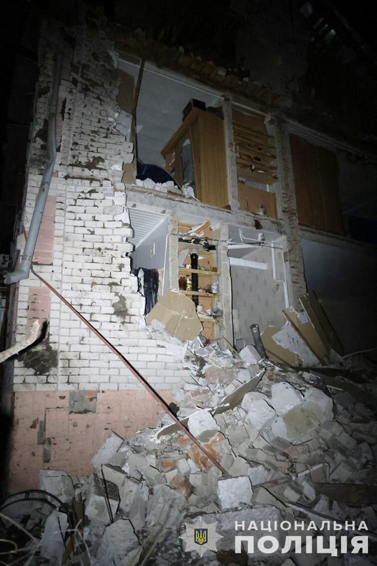 Russian missile strike on Chernihiv on January 3: police record the consequences