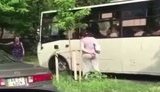 Водій маршрутки в Києві вирішив об